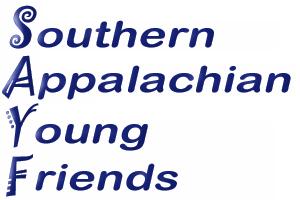SAYF 
		(Southern Appalachian Young Friends)
